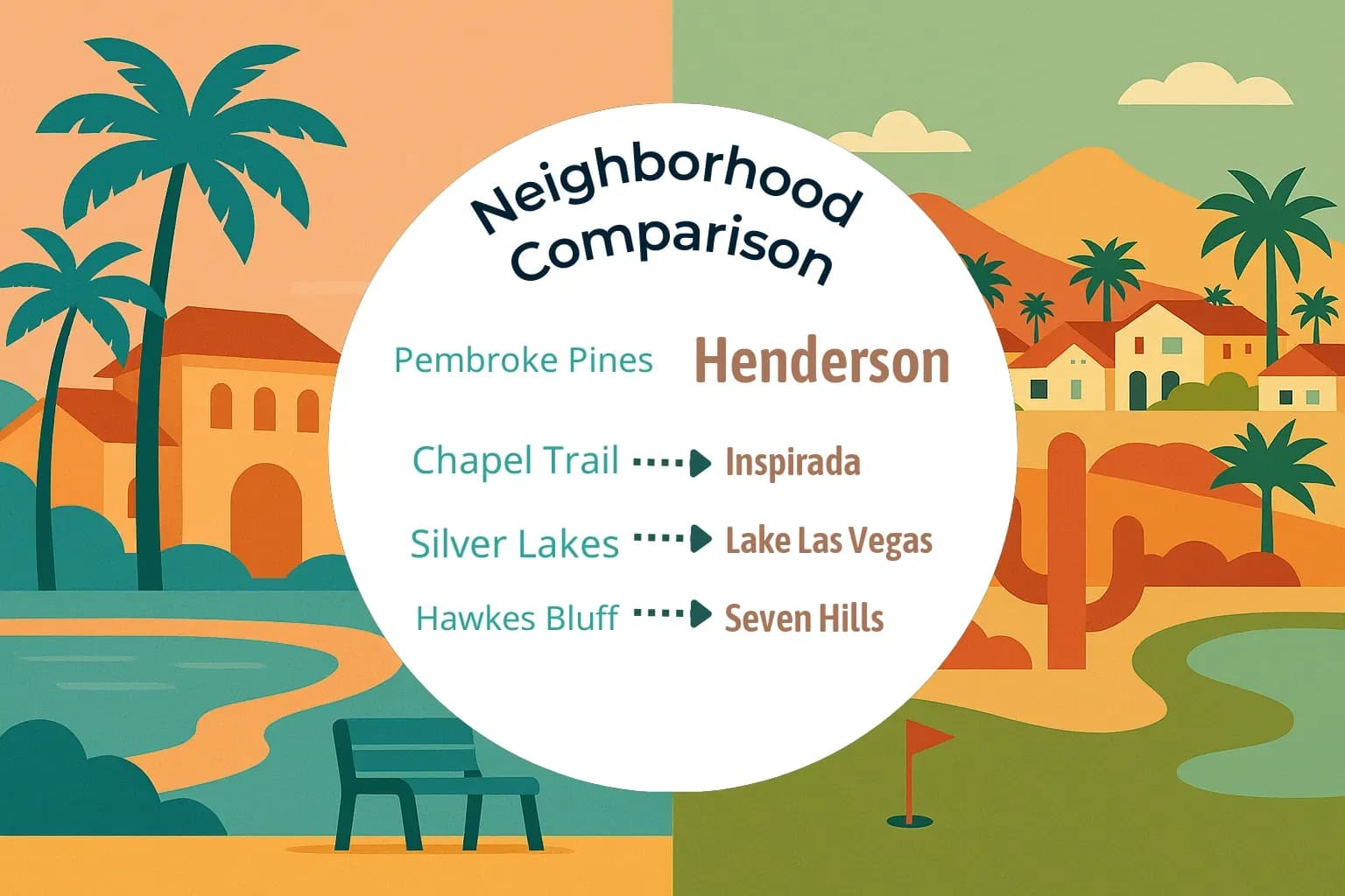 Pembroke Pines vs Henderson Neighborhood Comparison
