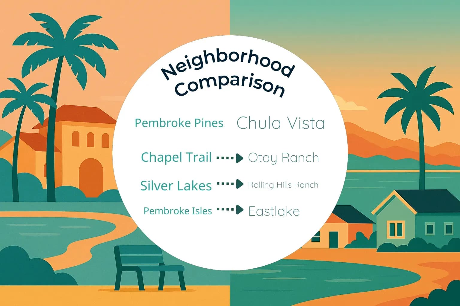 Pembroke Pines vs Chula Vista Neighborhood Comparison