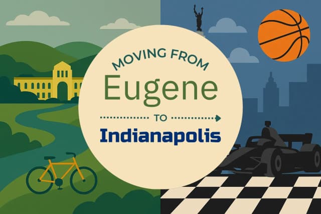 Moving from Eugene to Indianapolis