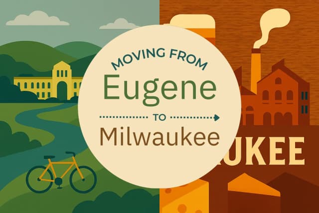 Moving from Eugene to Milwaukee