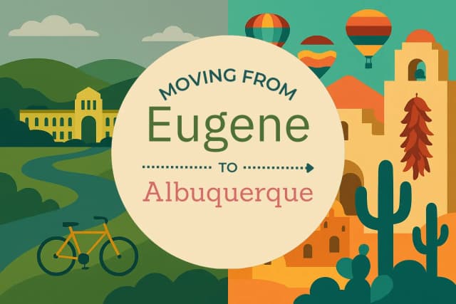 Moving from Eugene to Albuquerque