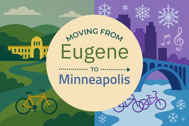 Moving from Eugene to Minneapolis