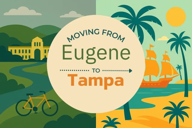 Moving from Eugene to Tampa