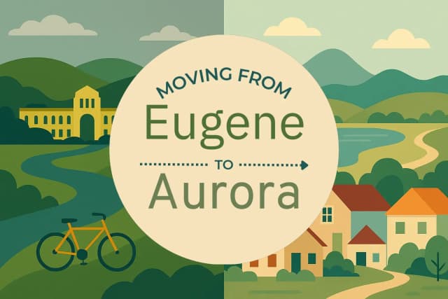 Moving from Eugene to Aurora