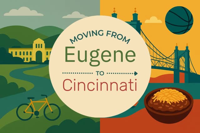 Moving from Eugene to Cincinnati