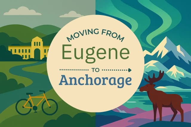 Moving from Eugene to Anchorage