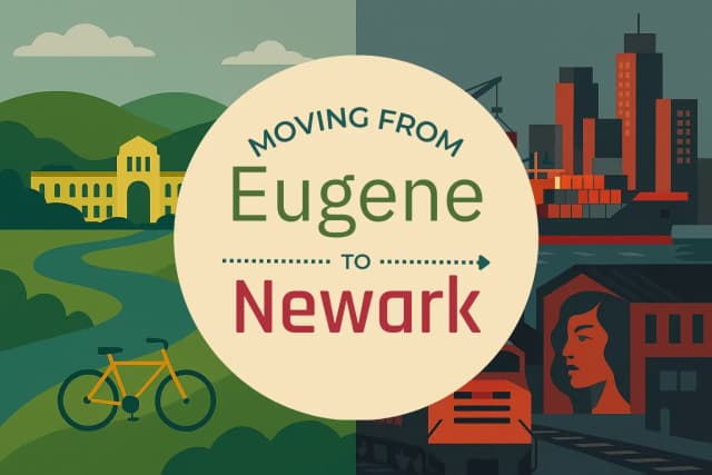 Moving from Eugene to Newark