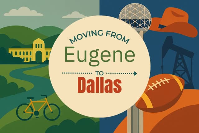 Moving from Eugene to Dallas