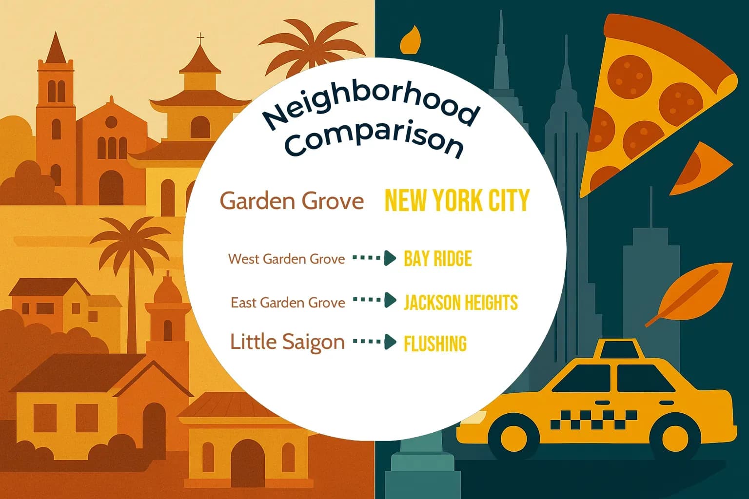 Garden Grove vs New York City Neighborhood Comparison