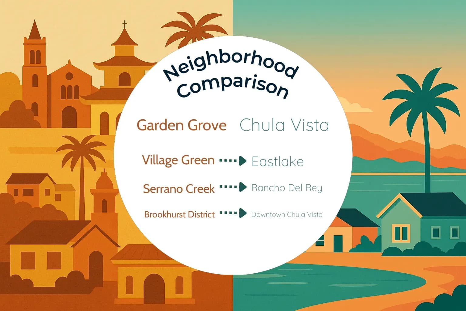 Garden Grove vs Chula Vista Neighborhood Comparison