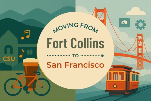 Moving from Fort Collins to San Francisco