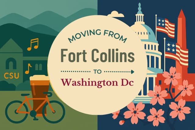 Moving from Fort Collins to Washington DC