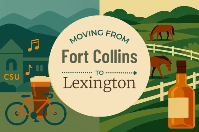 Moving from Fort Collins to Lexington