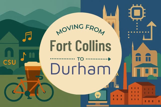 Moving from Fort Collins to Durham