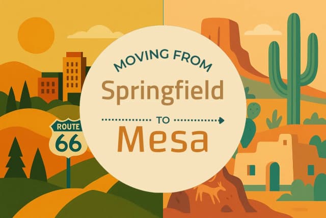 Moving from Springfield to Mesa