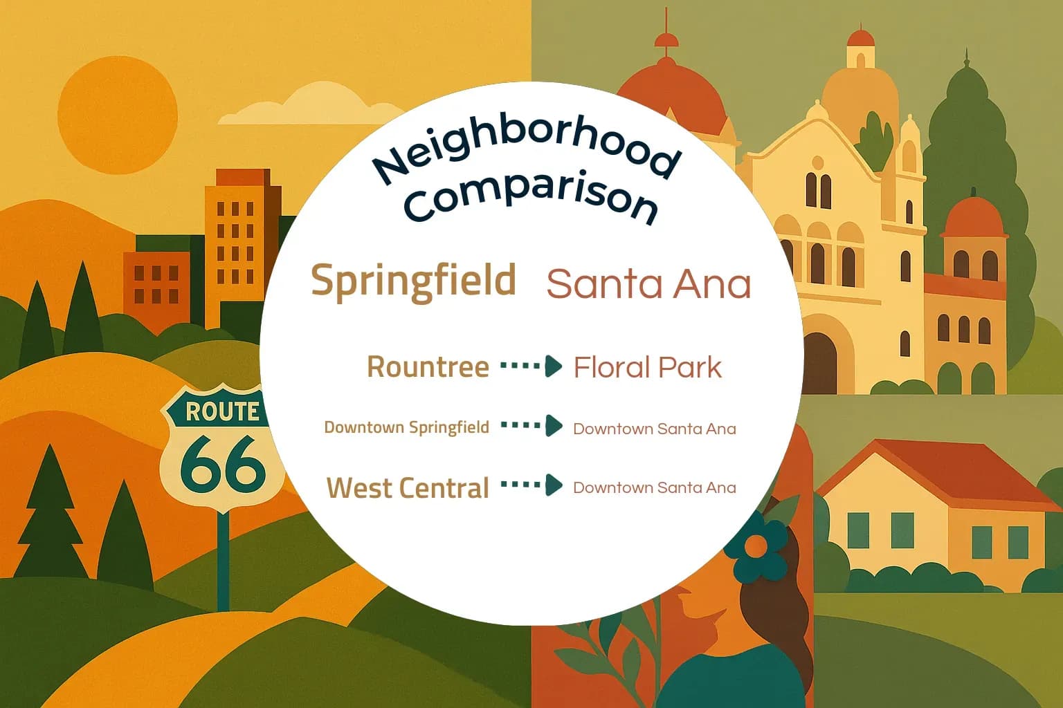 Springfield vs Santa Ana Neighborhood Comparison