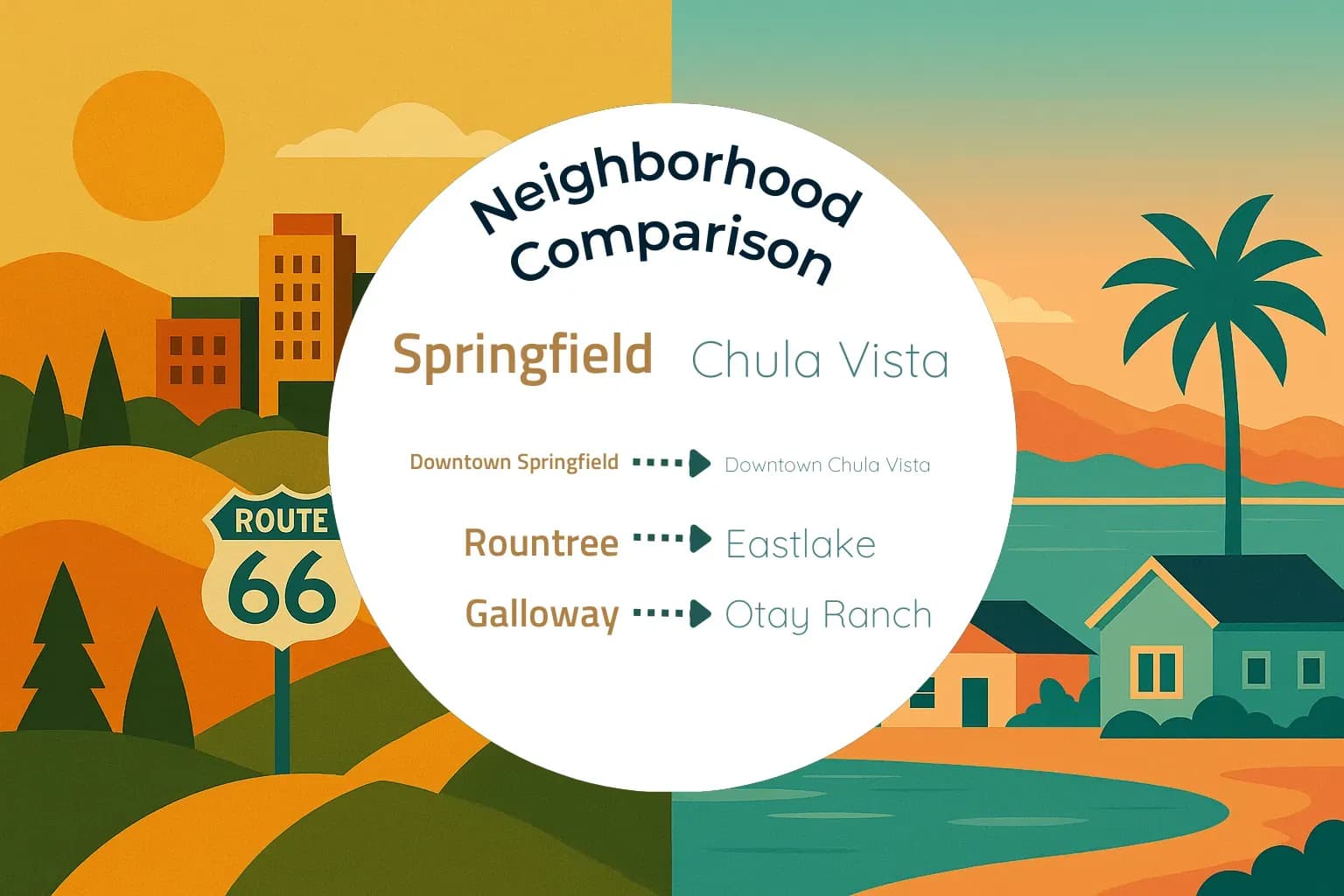 Springfield vs Chula Vista Neighborhood Comparison