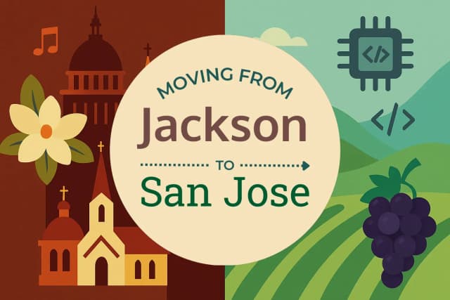 Moving from Jackson to San Jose