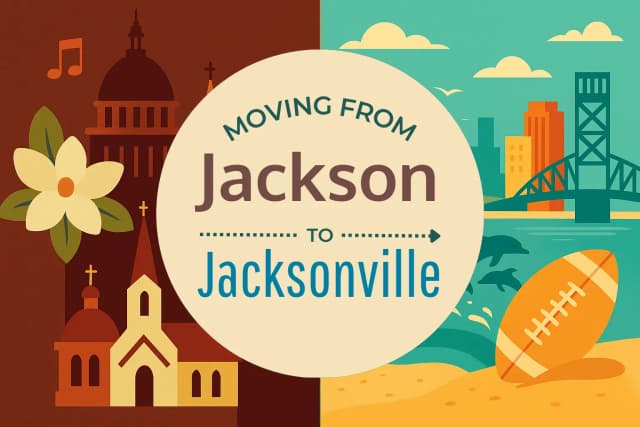 Moving from Jackson to Jacksonville