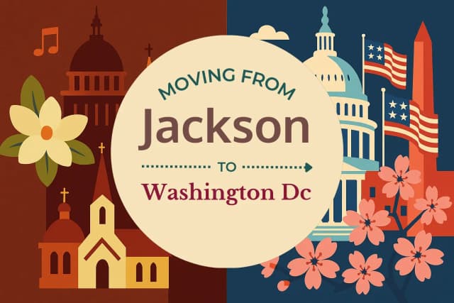 Moving from Jackson to Washington DC