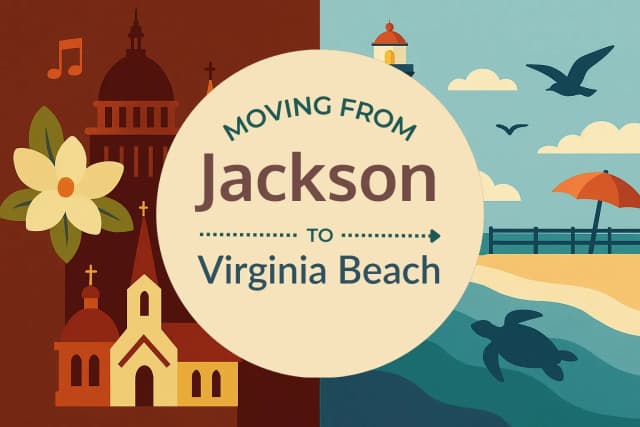 Moving from Jackson to Virginia Beach