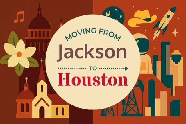 Moving from Jackson to Houston