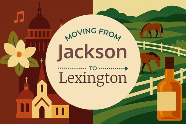 Moving from Jackson to Lexington