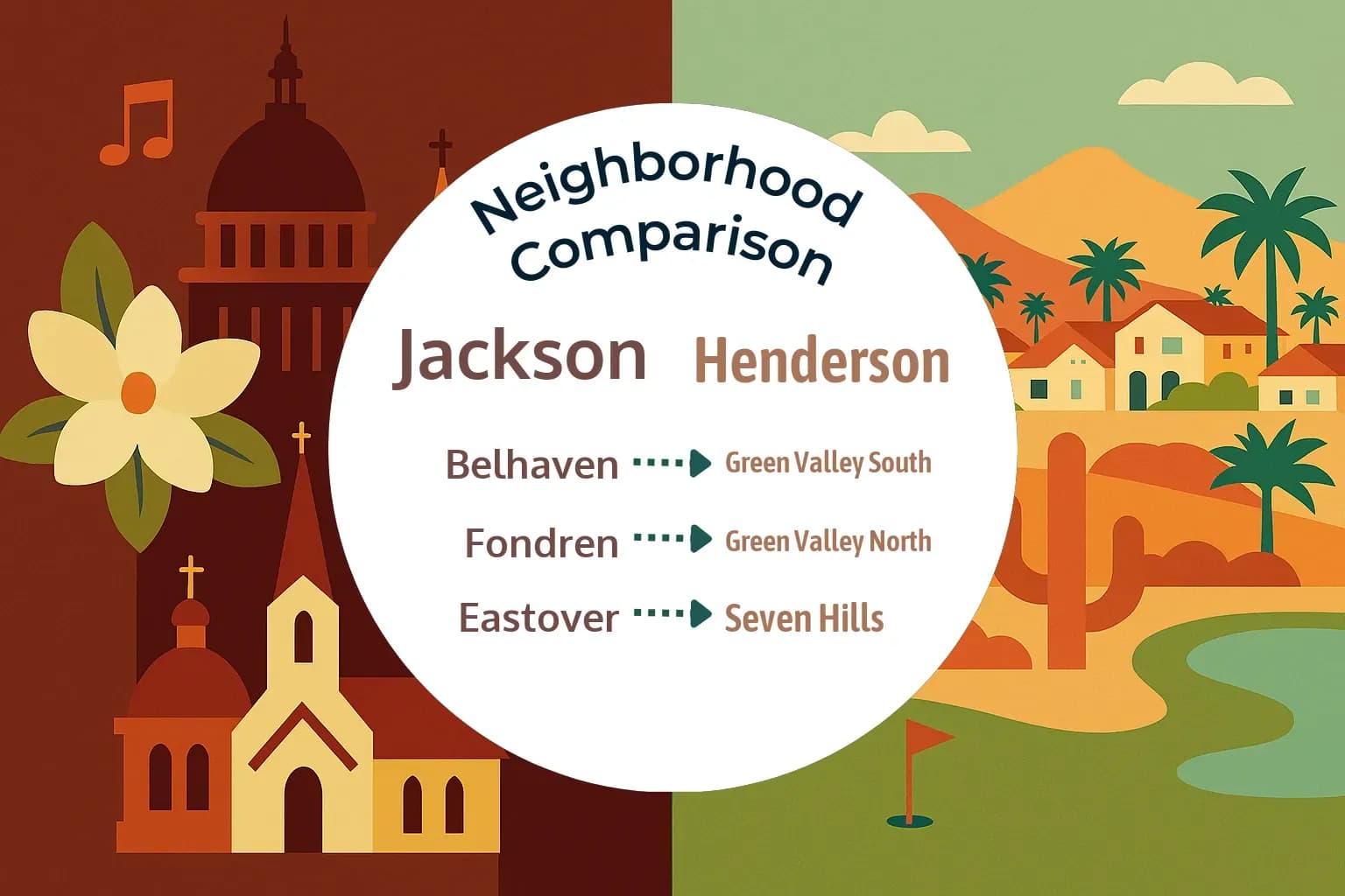 Jackson vs Henderson Neighborhood Comparison