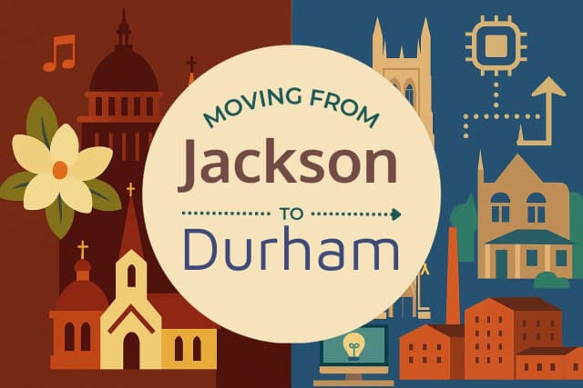 Moving from Jackson to Durham