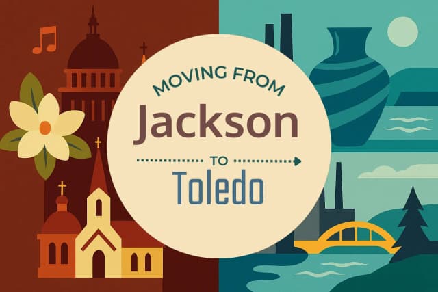 Moving from Jackson to Toledo