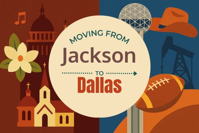 Moving from Jackson to Dallas