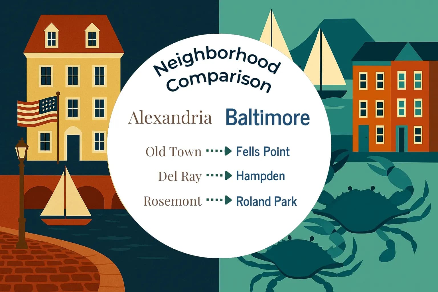 Alexandria vs Baltimore Neighborhood Comparison