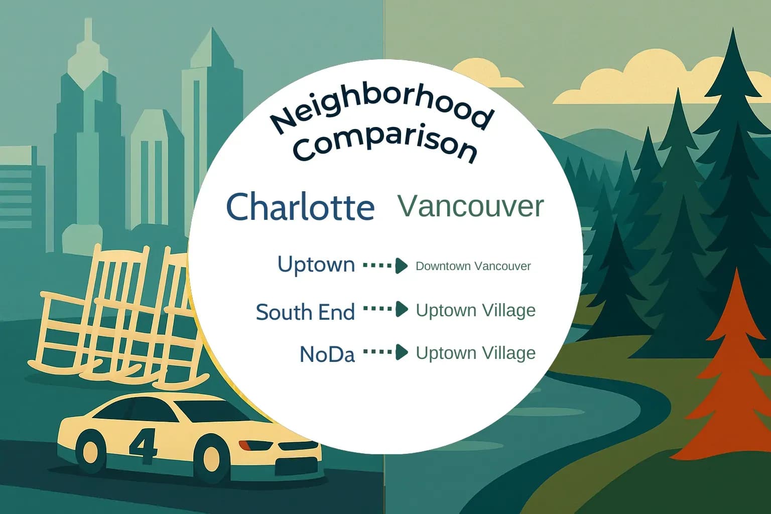 Charlotte vs Vancouver Neighborhood Comparison