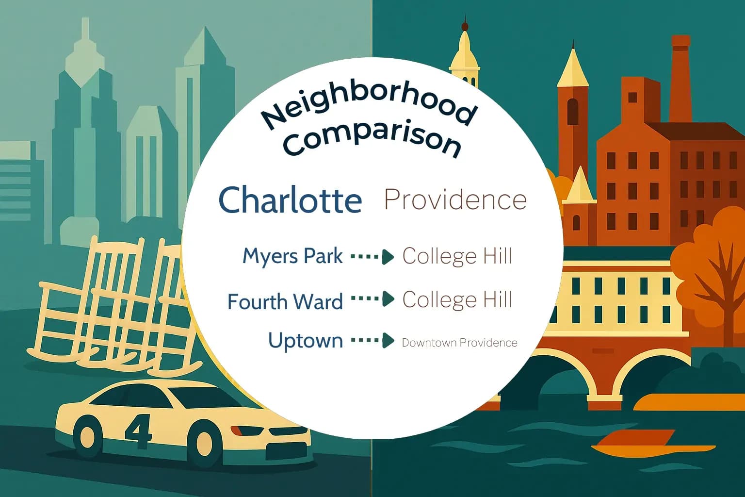 Charlotte vs Providence Neighborhood Comparison