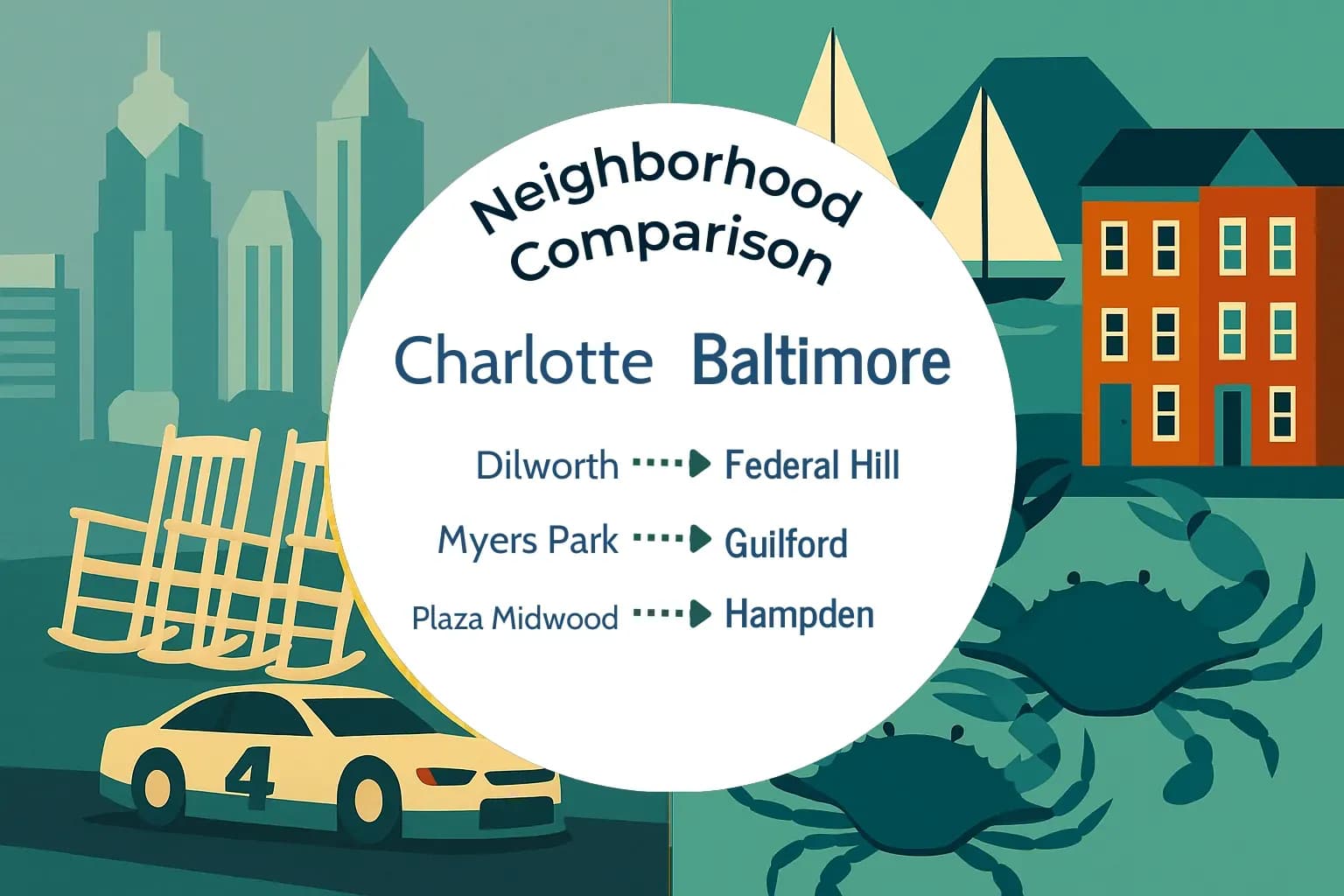 Charlotte vs Baltimore Neighborhood Comparison