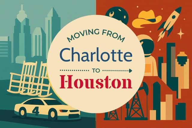 Moving from Charlotte to Houston