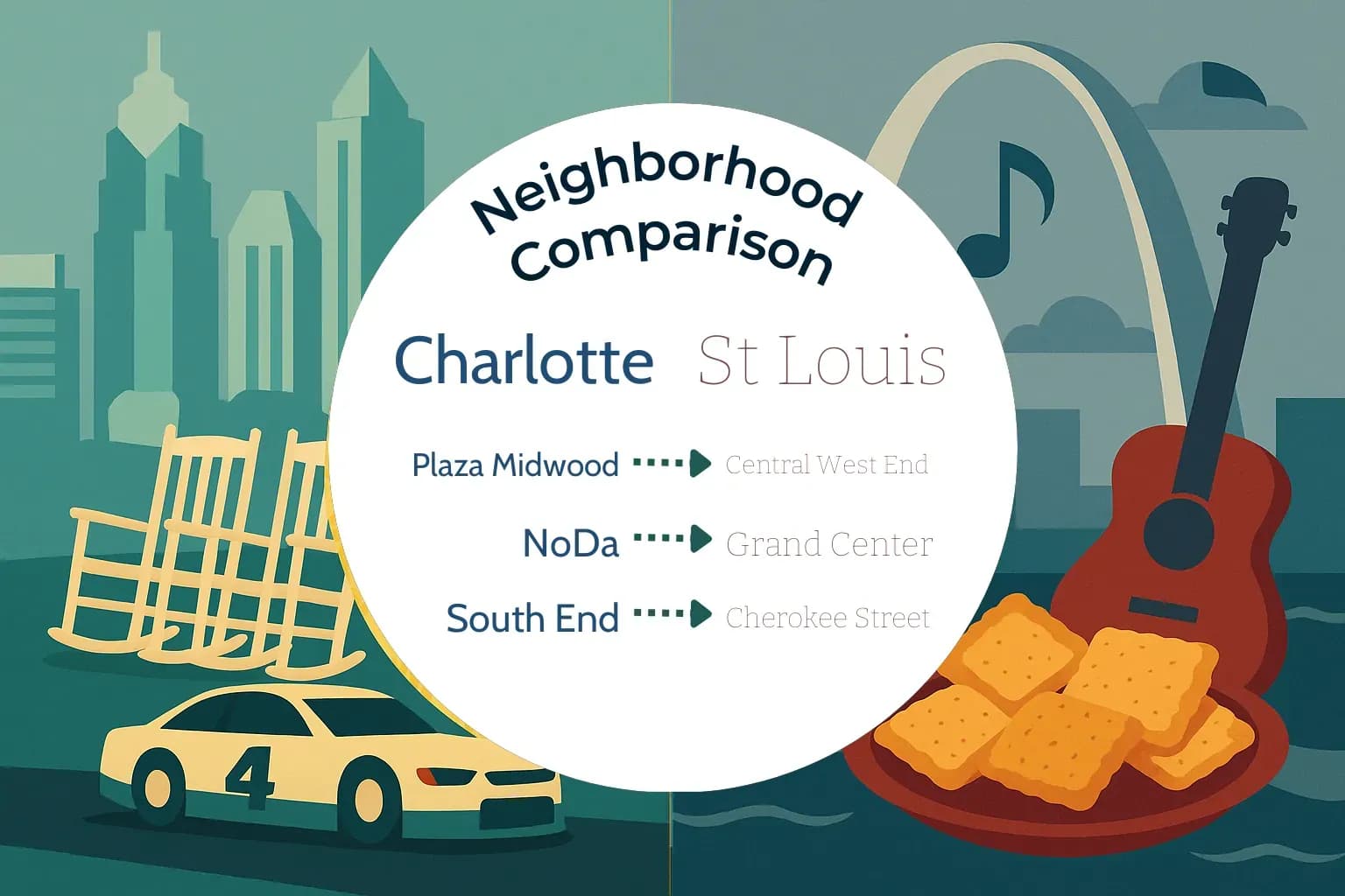 Charlotte vs St. Louis Neighborhood Comparison