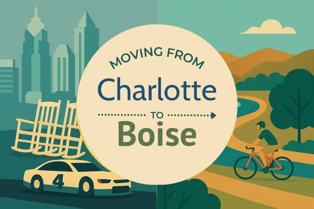 Moving from Charlotte to Boise