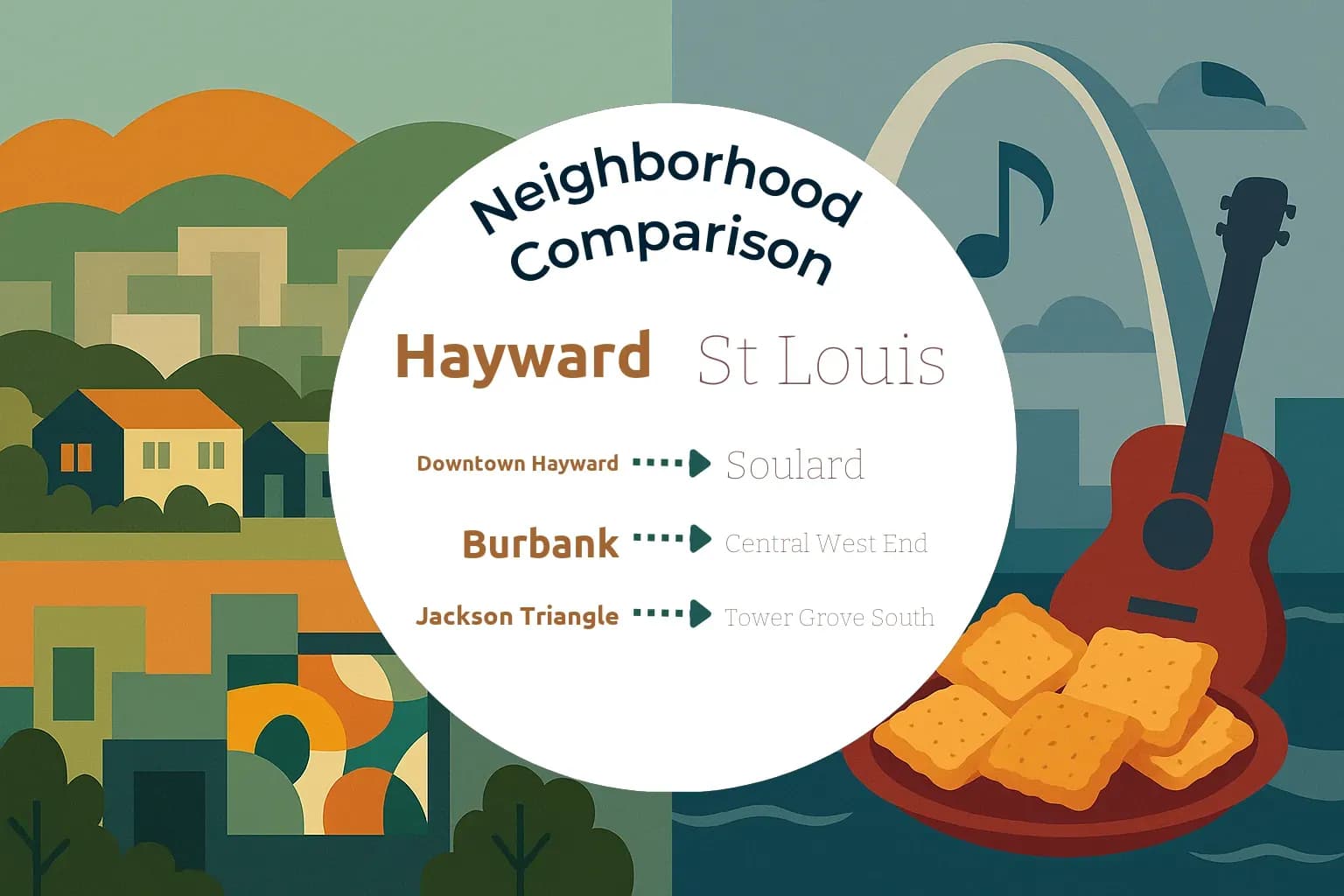 Hayward vs St. Louis Neighborhood Comparison
