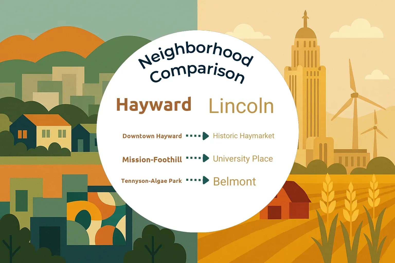 Hayward vs Lincoln Neighborhood Comparison