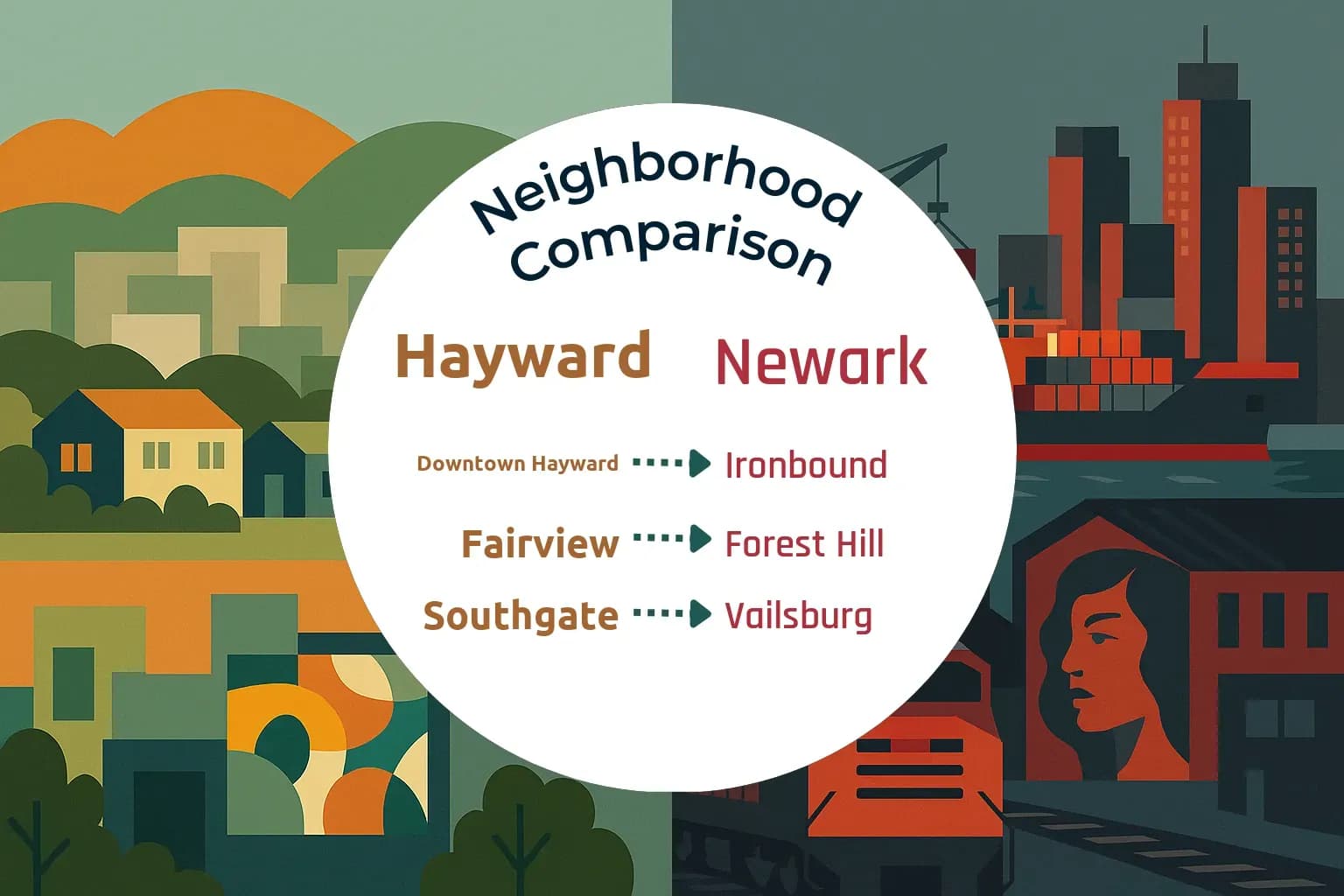 Hayward vs Newark Neighborhood Comparison