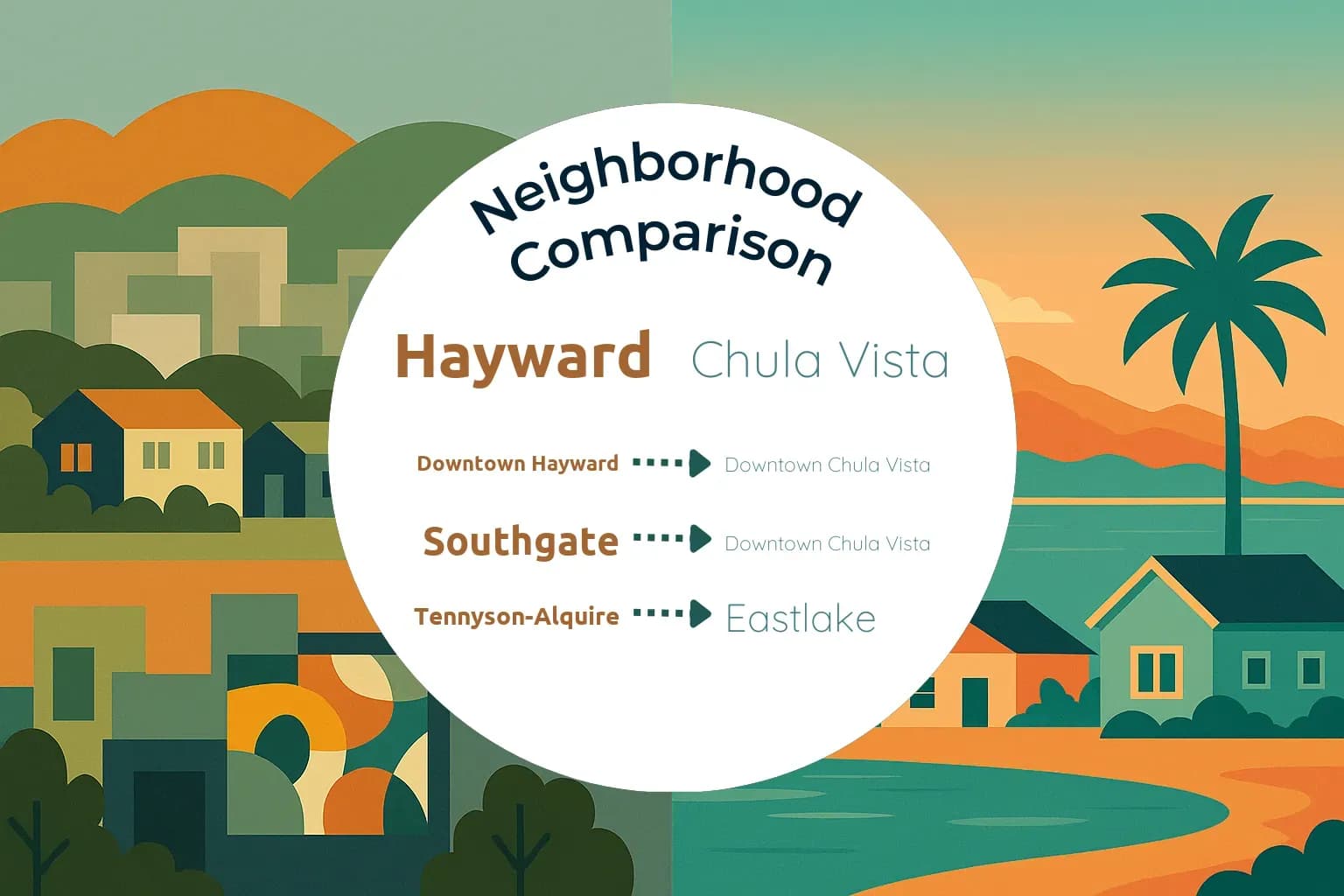 Hayward vs Chula Vista Neighborhood Comparison