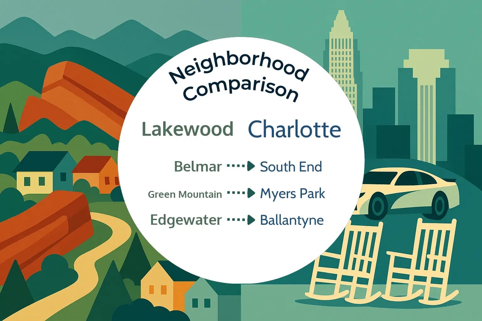 Lakewood vs Charlotte Neighborhood Comparison