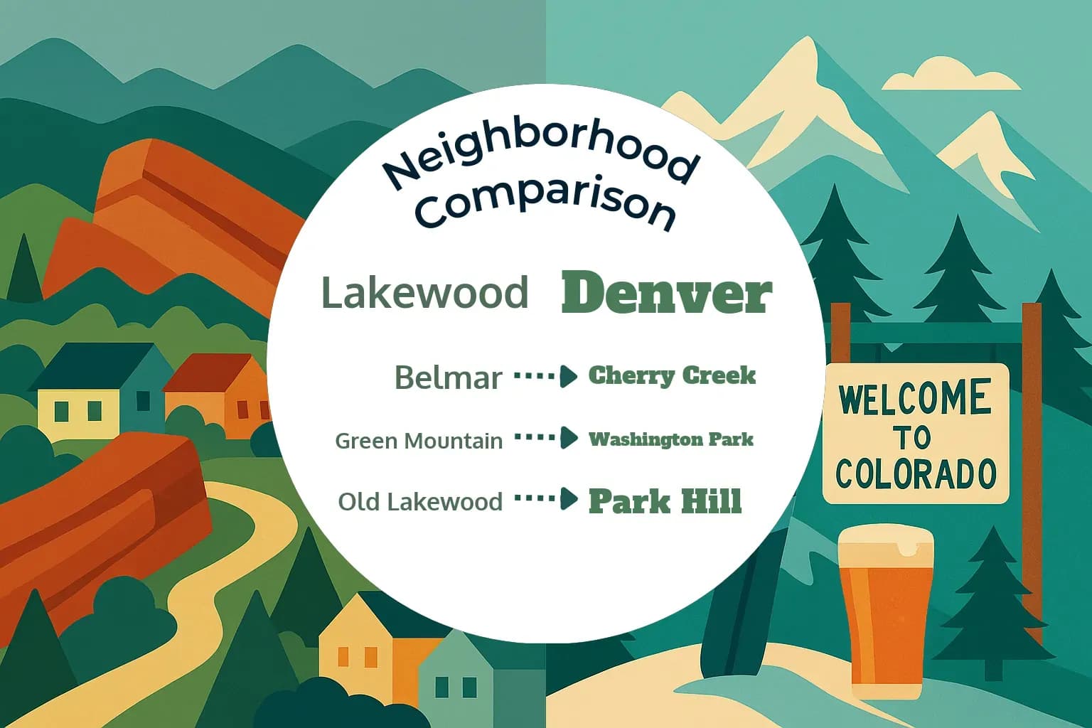 Lakewood vs Denver Neighborhood Comparison