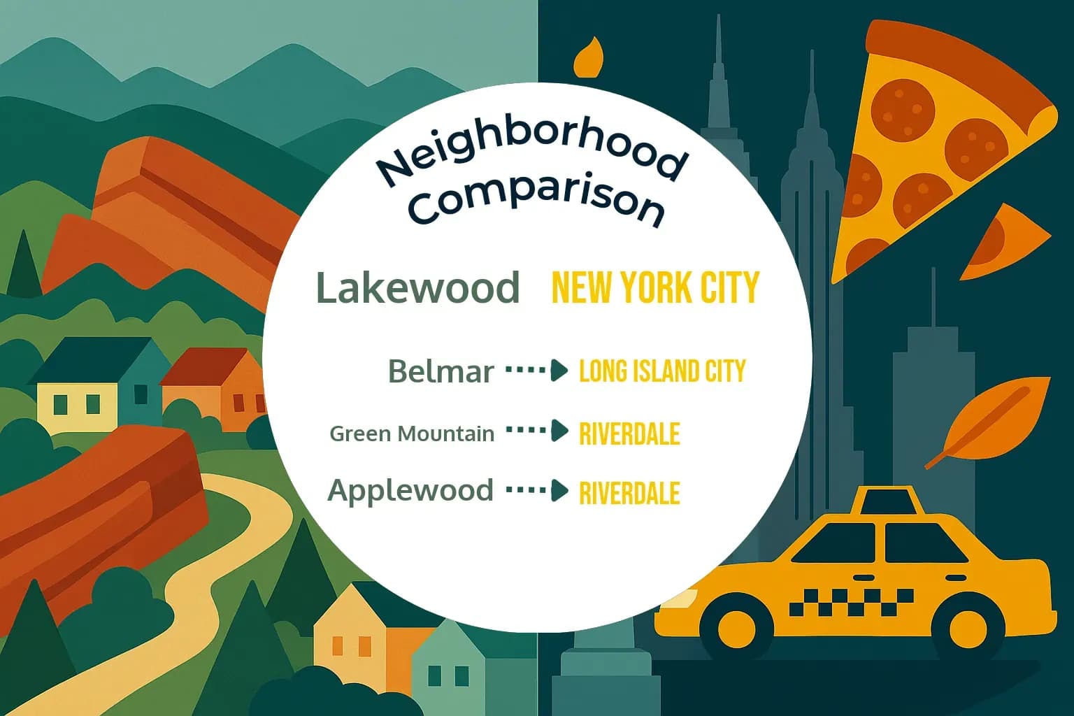 Lakewood vs New York City Neighborhood Comparison