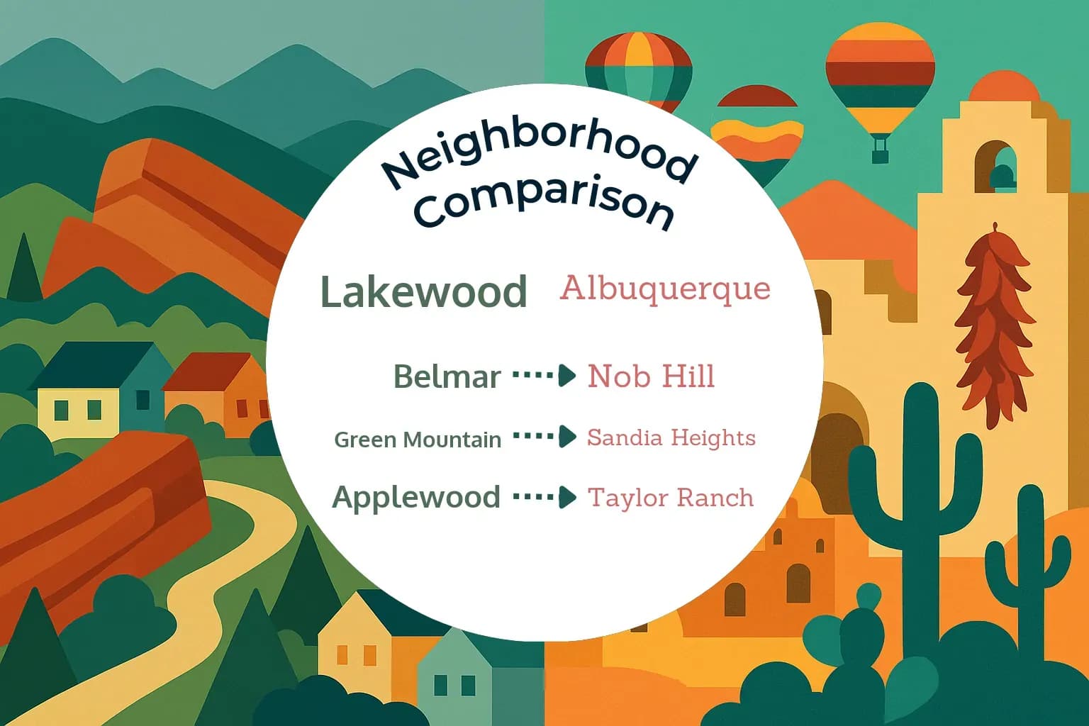 Lakewood vs Albuquerque Neighborhood Comparison