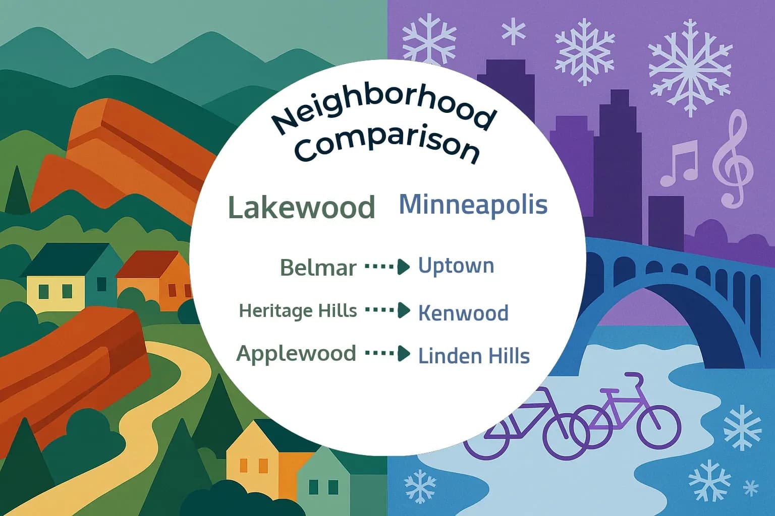 Lakewood vs Minneapolis Neighborhood Comparison