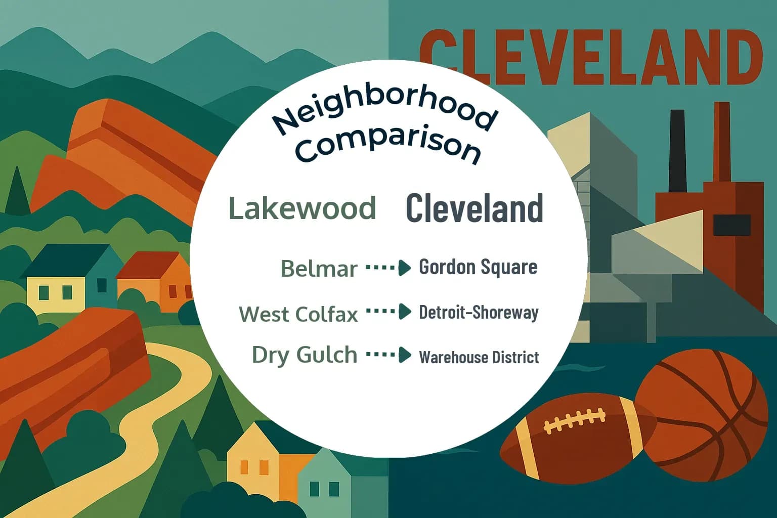 Lakewood vs Cleveland Neighborhood Comparison