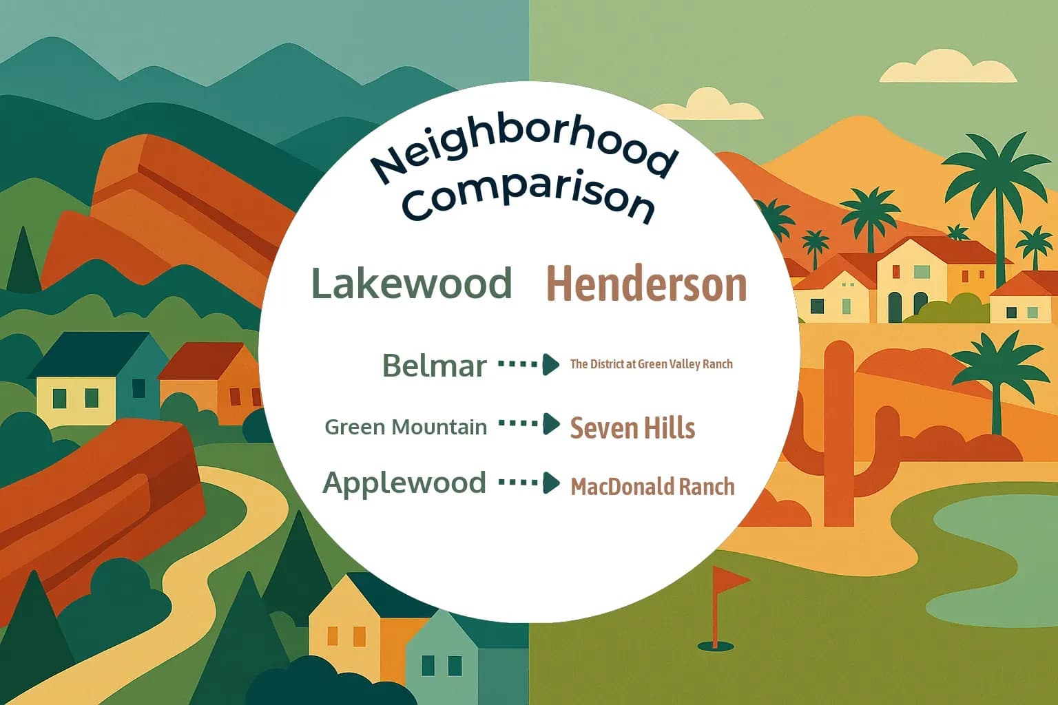 Lakewood vs Henderson Neighborhood Comparison
