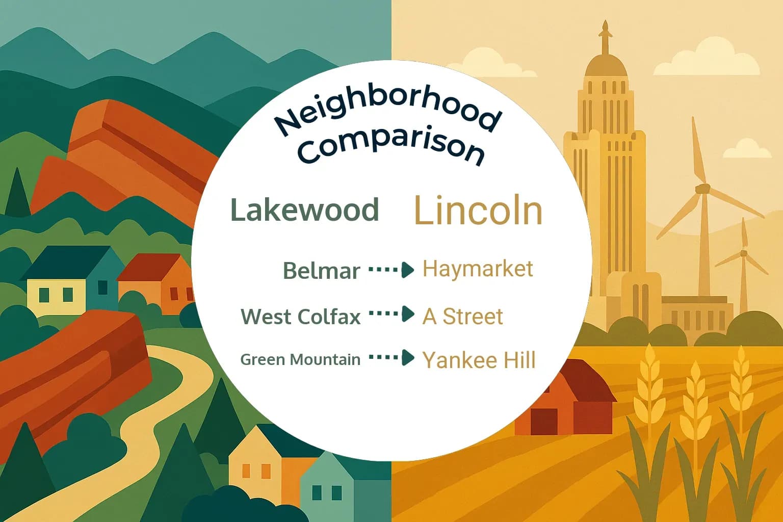 Lakewood vs Lincoln Neighborhood Comparison